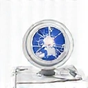 Ícono de un mapa o globo terráqueo con un puntero de ubicación, simbolizando accesibilidad global.