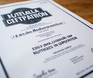 Certificado de Especialización en Nutrición Deportiva